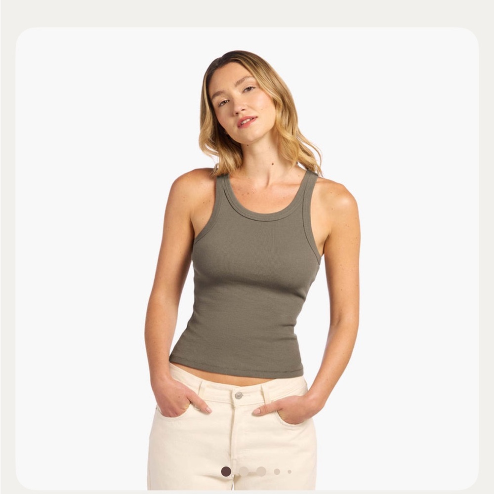 nuuds Olive Tank Top